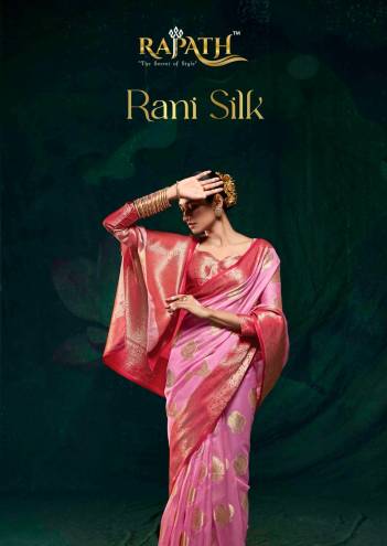 Rani Silk By Rajpath Organza Festive wear Saree Collection